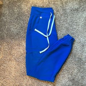 FIGS Jogger Zamora Scrub Pants. Royal Blue